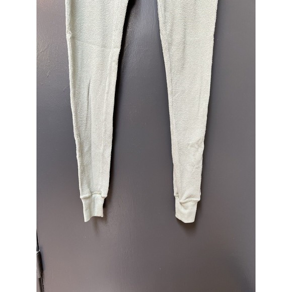 Skims Cotton Ribbed Leggings Size M Green - Picture 3 of 6